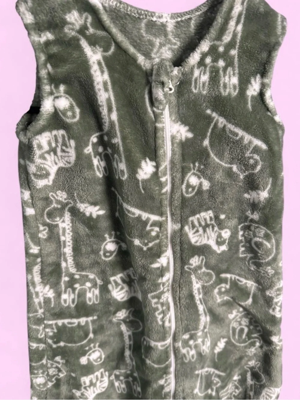Yoofoss Fleece Baby Sleep Sack 6–12M Jungle